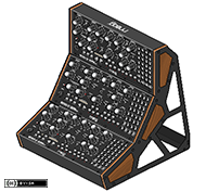 Three Moog Mother-32